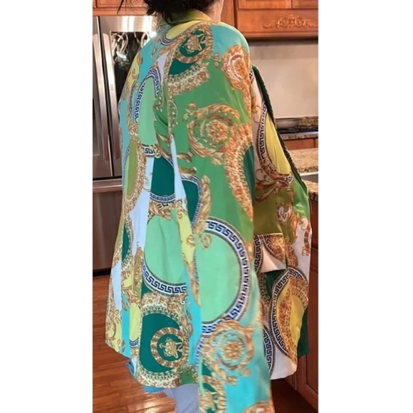 Venti 6 blazer made in Italy chain Greek key design - Picture 2 of 6